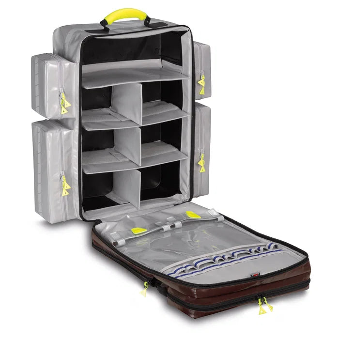 PAX CARE SERVICES BACKPACK - ZAINO PER IL SERVIZIO DI ASSISTENZA CON DISPENSER E SCOMPARTO DOCUMENTAZIONE