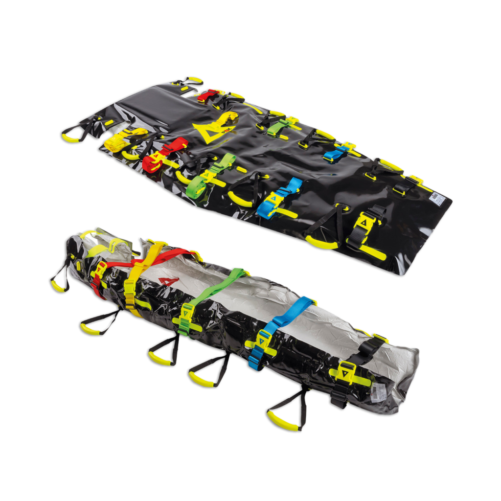 PAX ERGO-MAT HANDLES & HEAD FIXATION - MATERASSO A DEPRESSIONE CON MANIGLIE E FERMACAPO