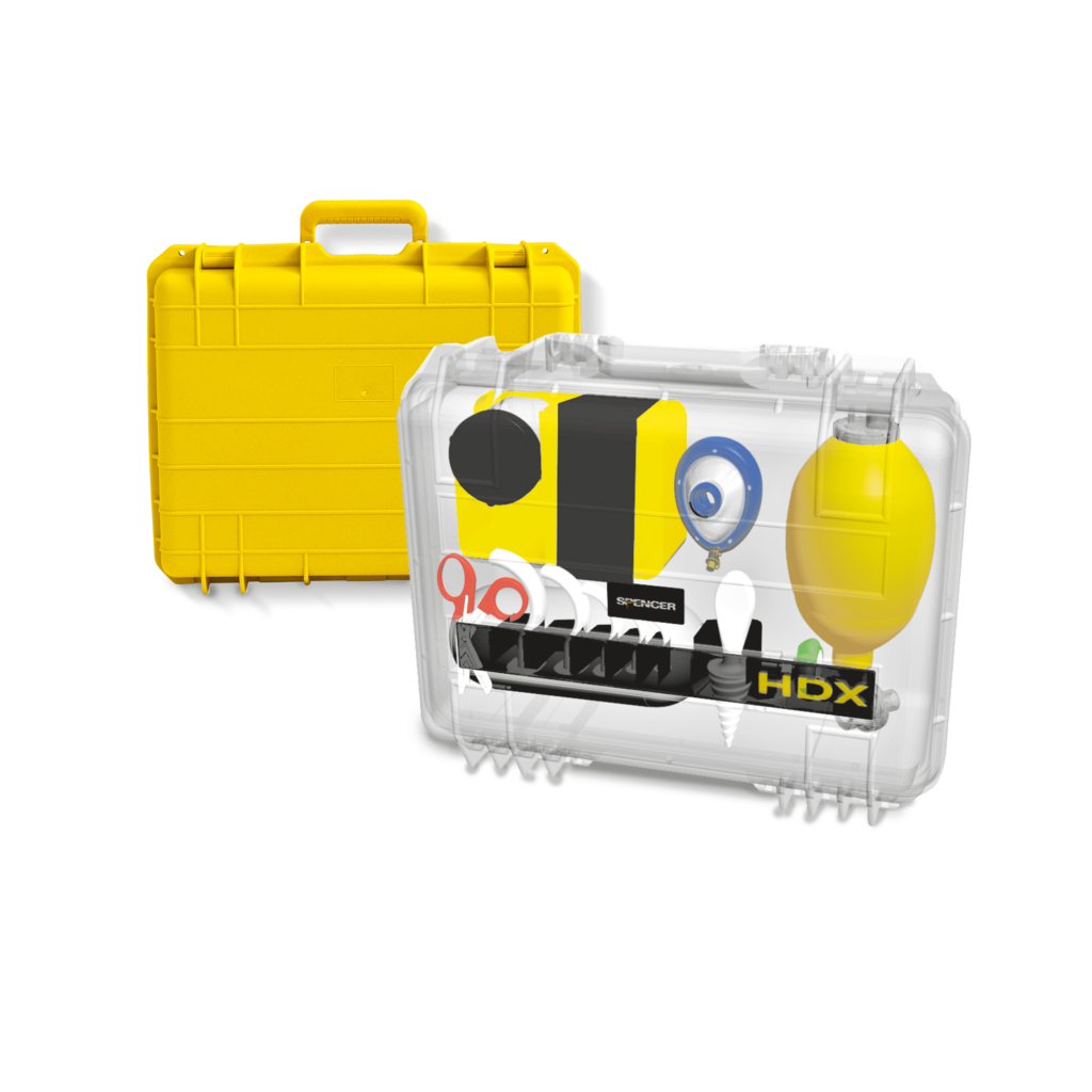 PRO KDX - VALIGIA DI RIANIMAZIONE COMPLETA A TENUTA STAGNA