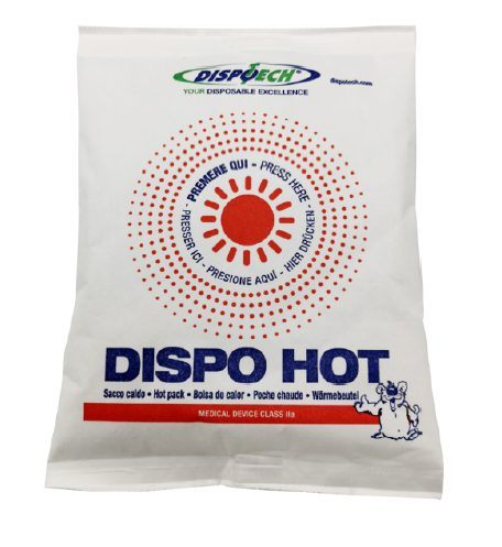 DISPOHOT - SACCO CALDO MONOUSO - CONFEZIONE DA 25 PZ.