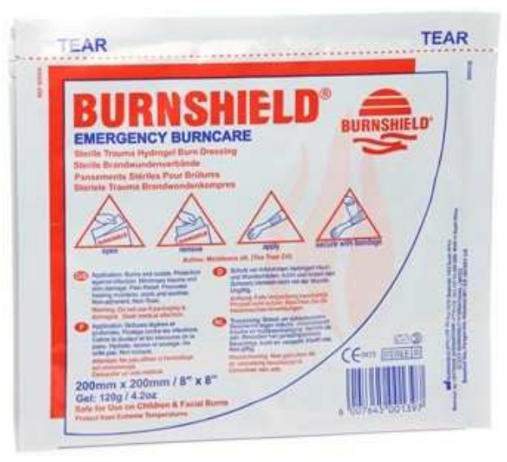 BURN S BA 20 - COMPESSA ANTIUSTIONE 20x20 cm