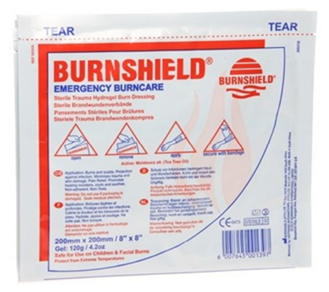 BURN F BS - COMPRESSA ANTIUSTIONE VISO