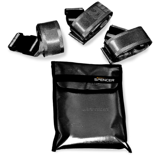 K BELT 5 - SET CINTURE 1 PEZZO CON GANCIO IN PLASTICA E SACCA