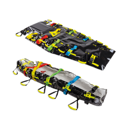 PAX ERGO-MAT HANDLES & HEAD FIXATION - MATERASSO A DEPRESSIONE CON MANIGLIE E FERMACAPO