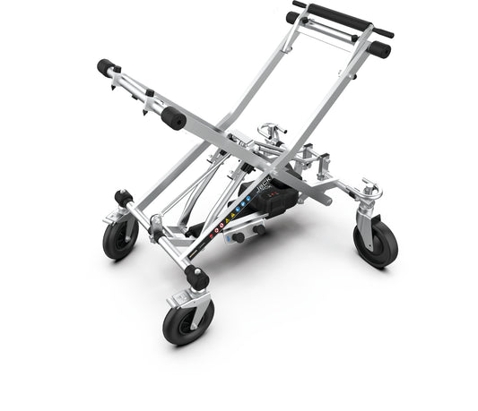 POWER JACK-E CON 4RG - CARRELLO ELEVATORE MOTORIZZATO CON 4 RUOTE GIREVOLI