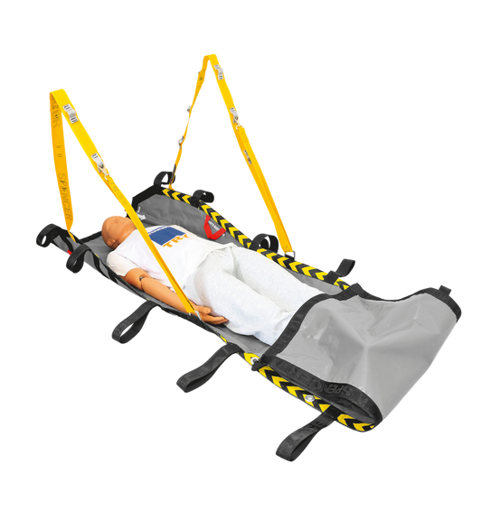 Telo portaferiti con 10 maniglie e puntapiedi