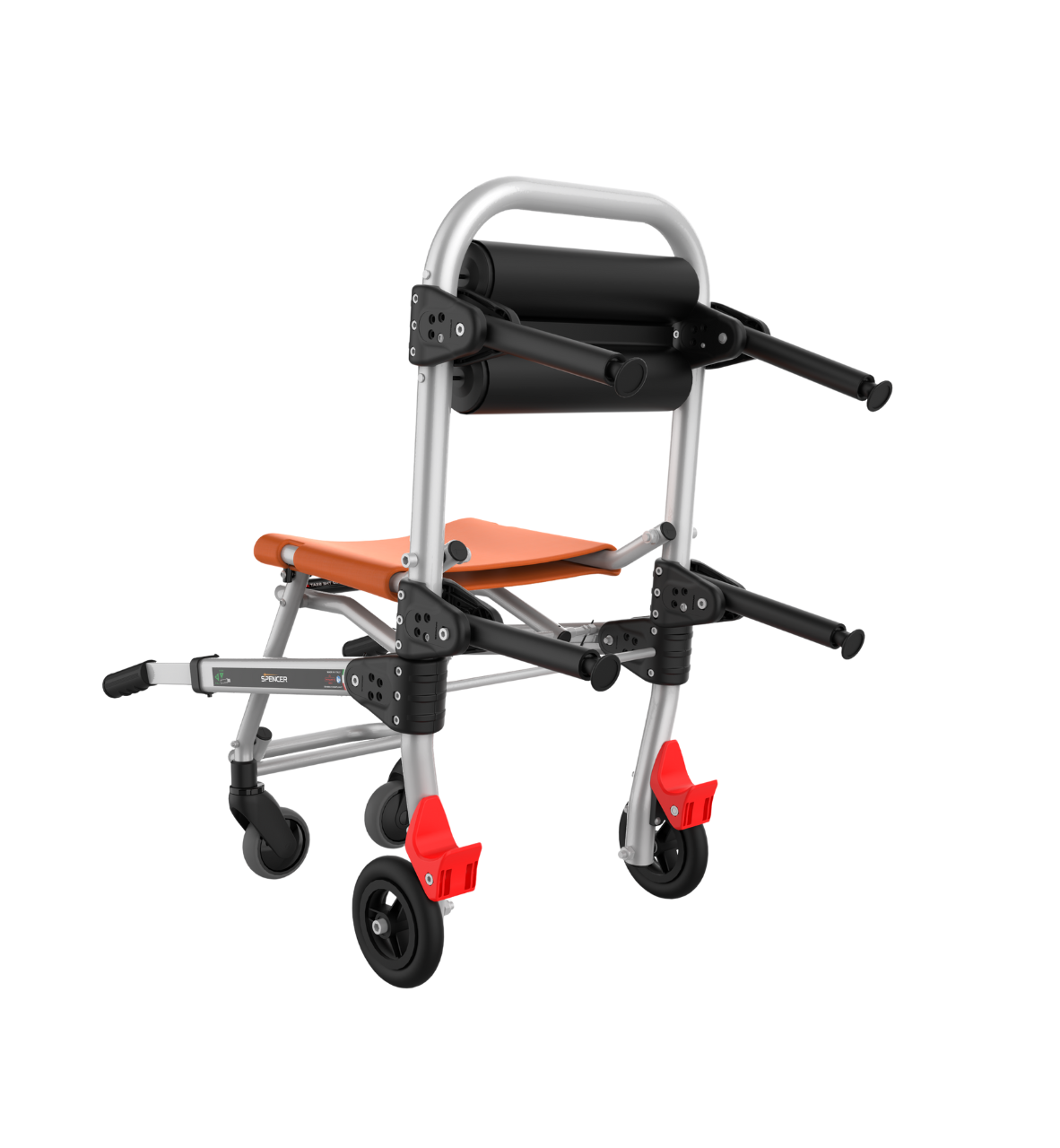 SEDIA PORTANTINA PIEGHEVOLE 4BELL SILVER+