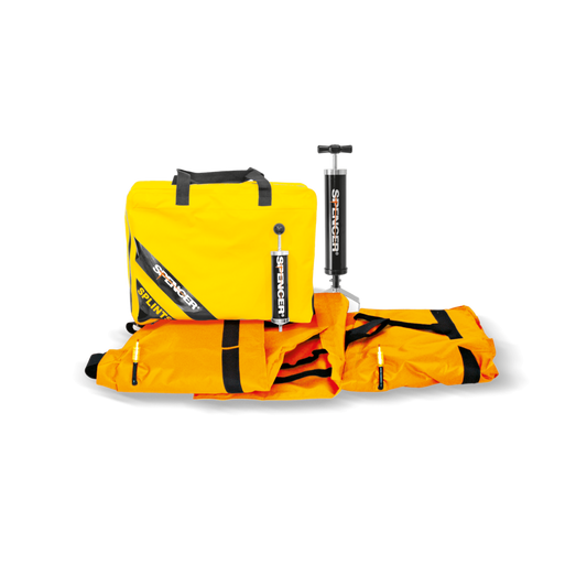RES-Q-SPLINT PLUS KIT - STECCOBENDE A DEPRESSIONE - KIT 3 MISURE CON POMPA E SACCA