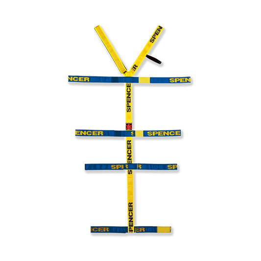 ROCK STRAPS - SISTEMA DI CINTURE RAGNO PER TAVOLA SPINALE