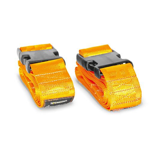 STX 598 - CINTURA 2 PEZZI GIALLA CON GANCIO IN PLASTICA