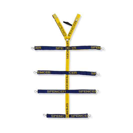 PIN STRAPS - SISTEMA DI CINTURE RAGNO PER TAVOLE SPINE CON PIN