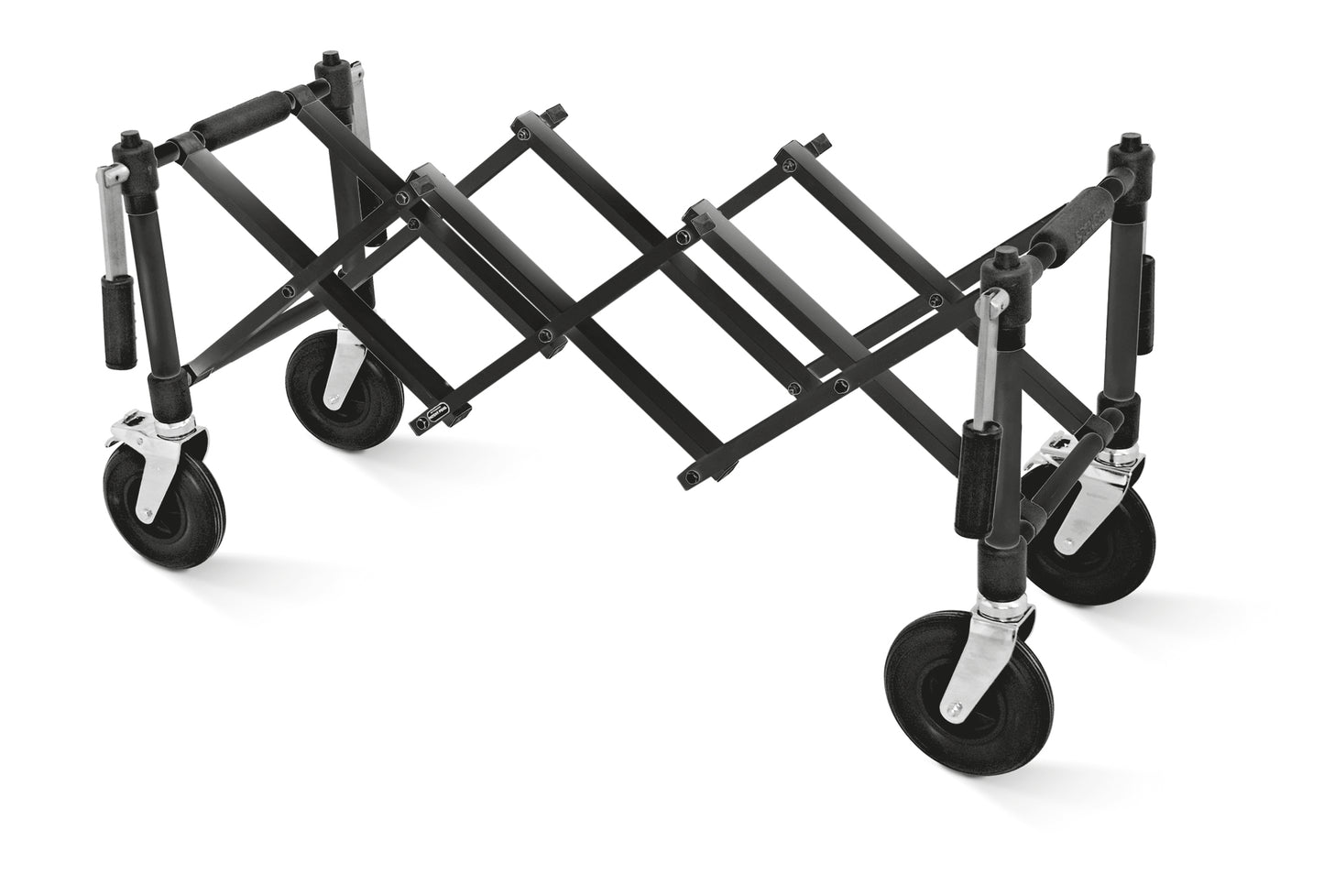 Z501 - CARRELLO MORTUARIO PIEGHEOLE E COMPATTO CON MANICI - DIAMETRO RUOTE Ø200 MM